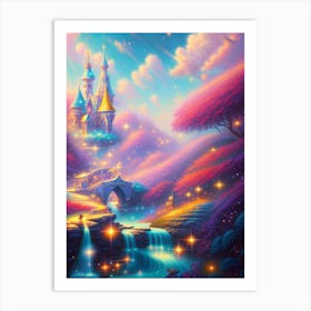 Cinderella'S Castle 2 Art Print