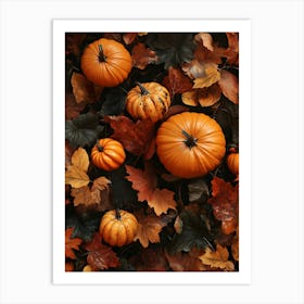 The Pumpkin Harvest 8 Art Print