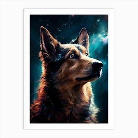 The Dog From The Movie Man On The Moon Art Print