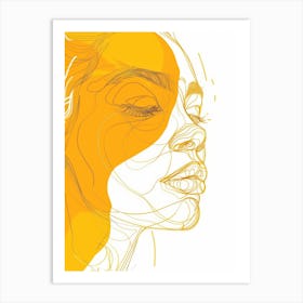 Portrait Of A Woman 438 Art Print