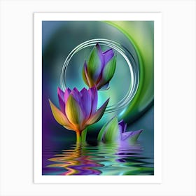 Lotus Flower 141 Art Print