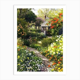 Garden Path Art Print