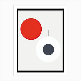 Minimal Abstract Shapes 9 Art Print