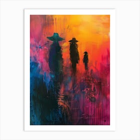 Sunset In Vietnam Art Print