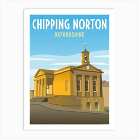 Chipping Norton Town Hall Art Print