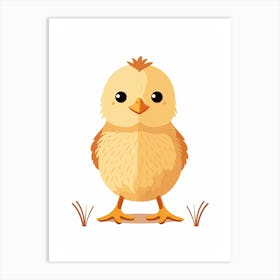 Baby Animal Illustration  Chick 6 Art Print