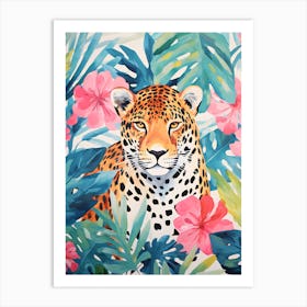 Leopard In The Jungle Art Print