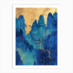 Chinese Mountains 98 Art Print