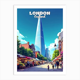 London Vintage Art V 03 Art Print