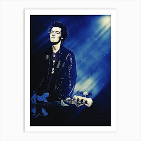 Superstars Sid Vicious Sex Pistols Art Print