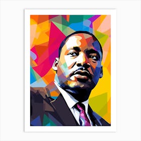 Martin Luther King Art Print