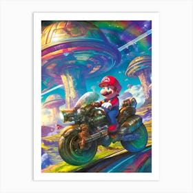 Mario Bros 6 Art Print