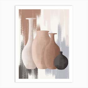 Three Vases Art Print