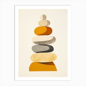 Stack Of Stones 1 Art Print