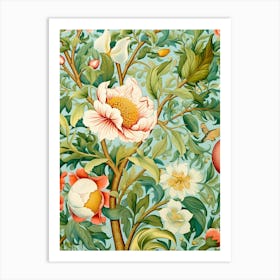 Victorian Wallpaper 7 Art Print