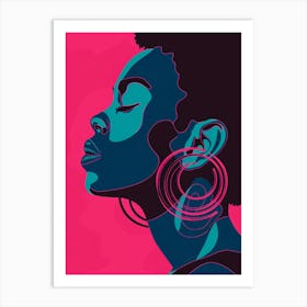 Portrait Of A Woman 100 Art Print