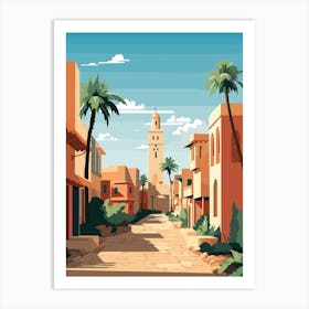 Marrakesh - Sunny Day Art Print