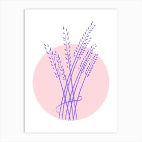 Wheat.uk Art Print