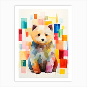 Bear In Harmony Art Print