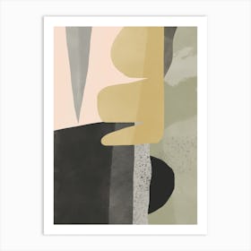 Abstract Shape Study Art Print