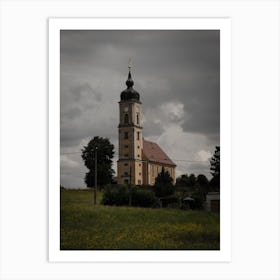 Church In The Field Art Print