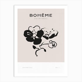 Boho Bohemian 1 Sweetbrier Art Print