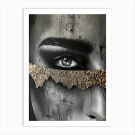 Woman'S Face 69 Art Print