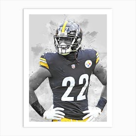 Najee Harris Pittsburgh Steelers Art Print