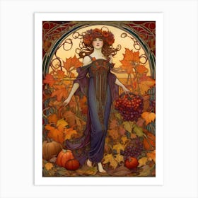 Pumpkin Patch 1 Art Print