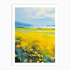 Yellow Poppies Art Print