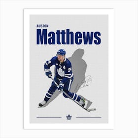 Auston Matthews Art Print