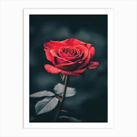 Red Rose 13 Art Print