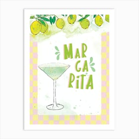 Margarita Kitchen print Art Print