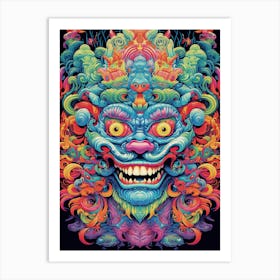 Psychedelic Art 3 Art Print