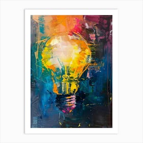 Light Bulb 10 Art Print