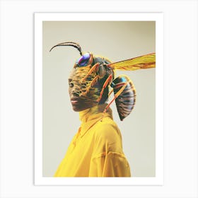 "Unearthly Bee Fashion Art" Art Print