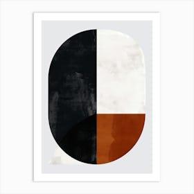 Bogota Stone Park Bauhaus Minimalist Art Print