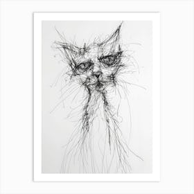 Morning Cat Art Print