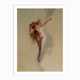 Dawn (1883) – Luis Ricardo Falero (Spanish, 1851 – 1896) Art Print