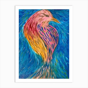 Flirty Bird Art Print