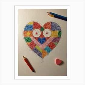 Heart 6 Art Print