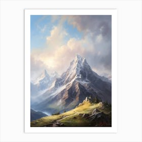 Mountain Landscape 4 Art Print