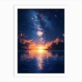 Night Sky 5 Art Print