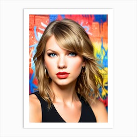 Taylor Swift 4 Art Print