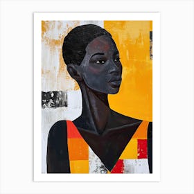 Tribal Serenade |The African Woman Series Art Print