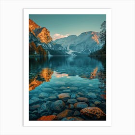 Reflection In The Lake Art Print