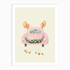 Just Married Art Print