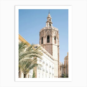 Cathedral In Valencia // Valencia, Spain, Travel Photography Art Print