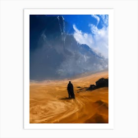 Desert Landscape Art Print