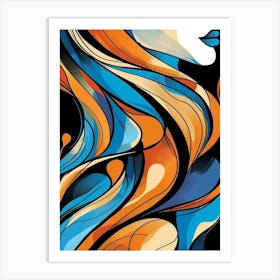 Abstract Painting 2301 Art Print